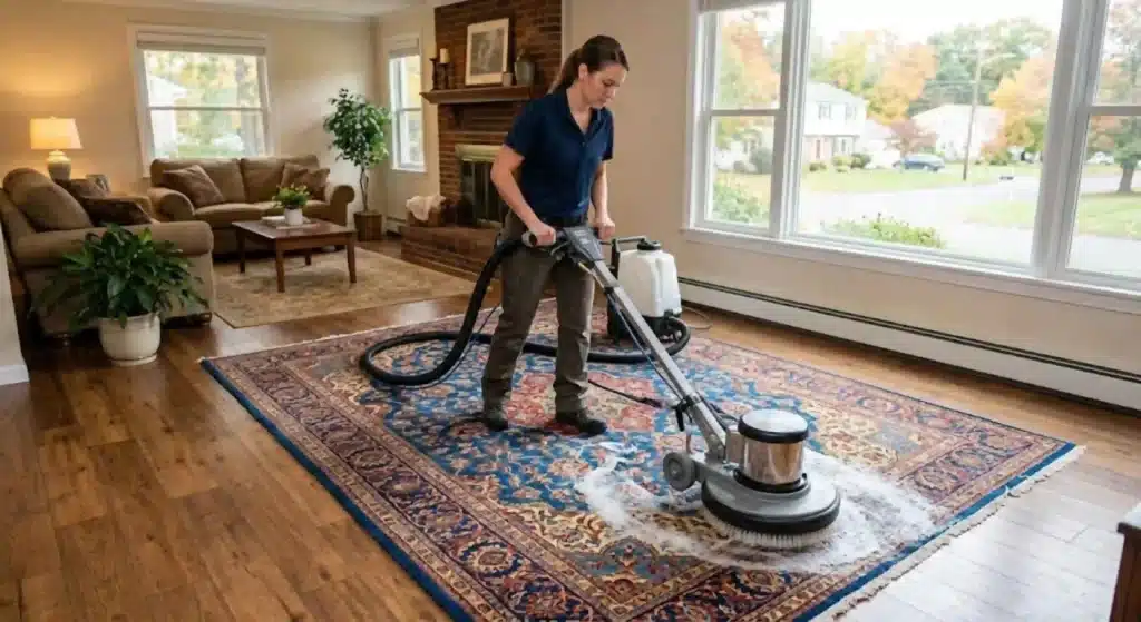 Professional rug cleaning service in East Haven