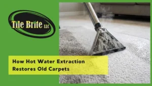 How Hot Water Extraction Restores Old Carpets